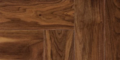 American Walnut herringbone flooring sample
