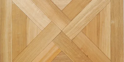 Natural Oak mosaic flooring