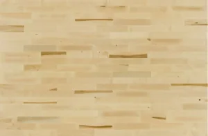 Maple three-strip flooring sample