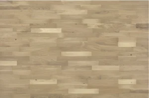 White Oak three-strip flooring sample